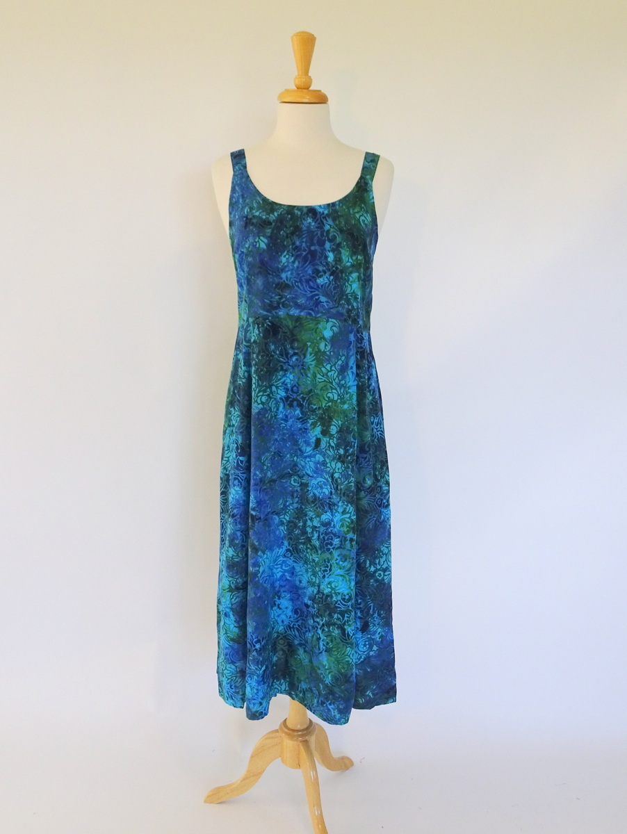 June Dress in Deep Sea : Very Vineyard, Original Clothing for Women ...